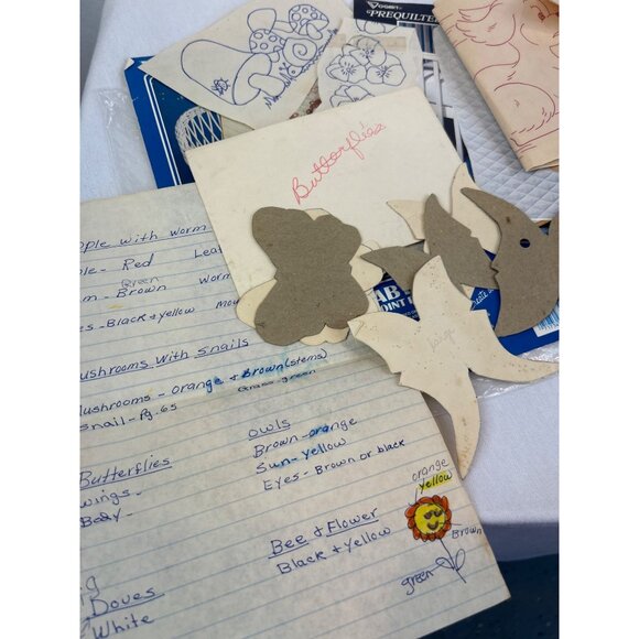 Vintage Ephemera Crafting Aunt Marthas Hot Iron Transfers For Embroidery - Picture 6 of 7